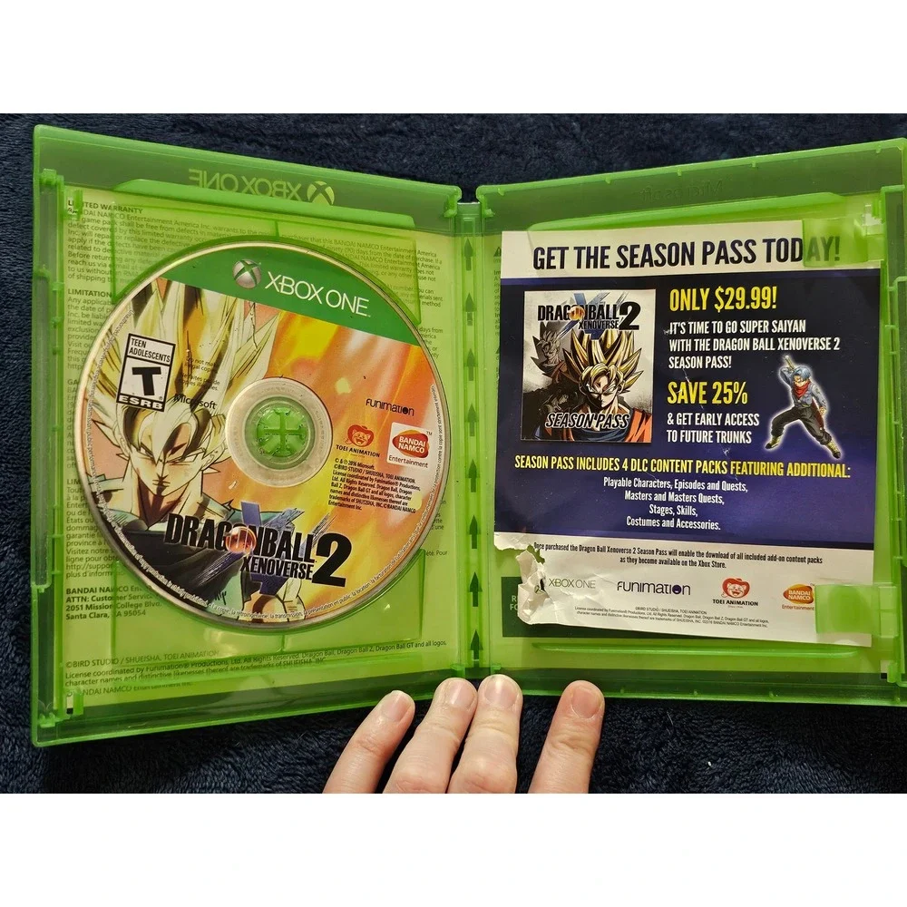 Dragon Ball Xenoverse 2 Xbox One Fighting Game Bandai Namco ESRB T